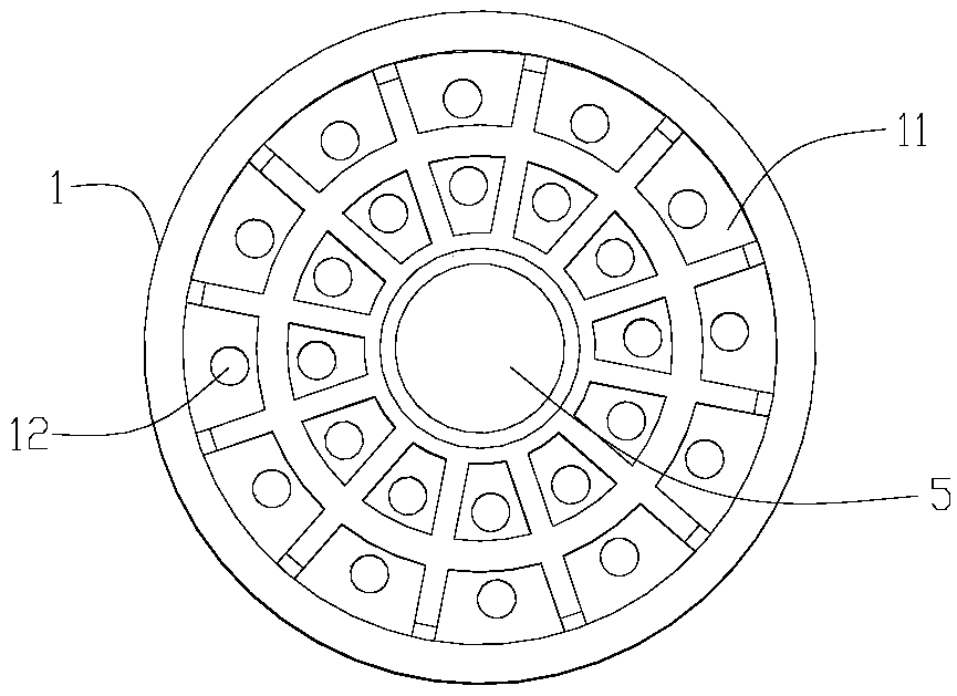 Suspension damping structure and washing machine