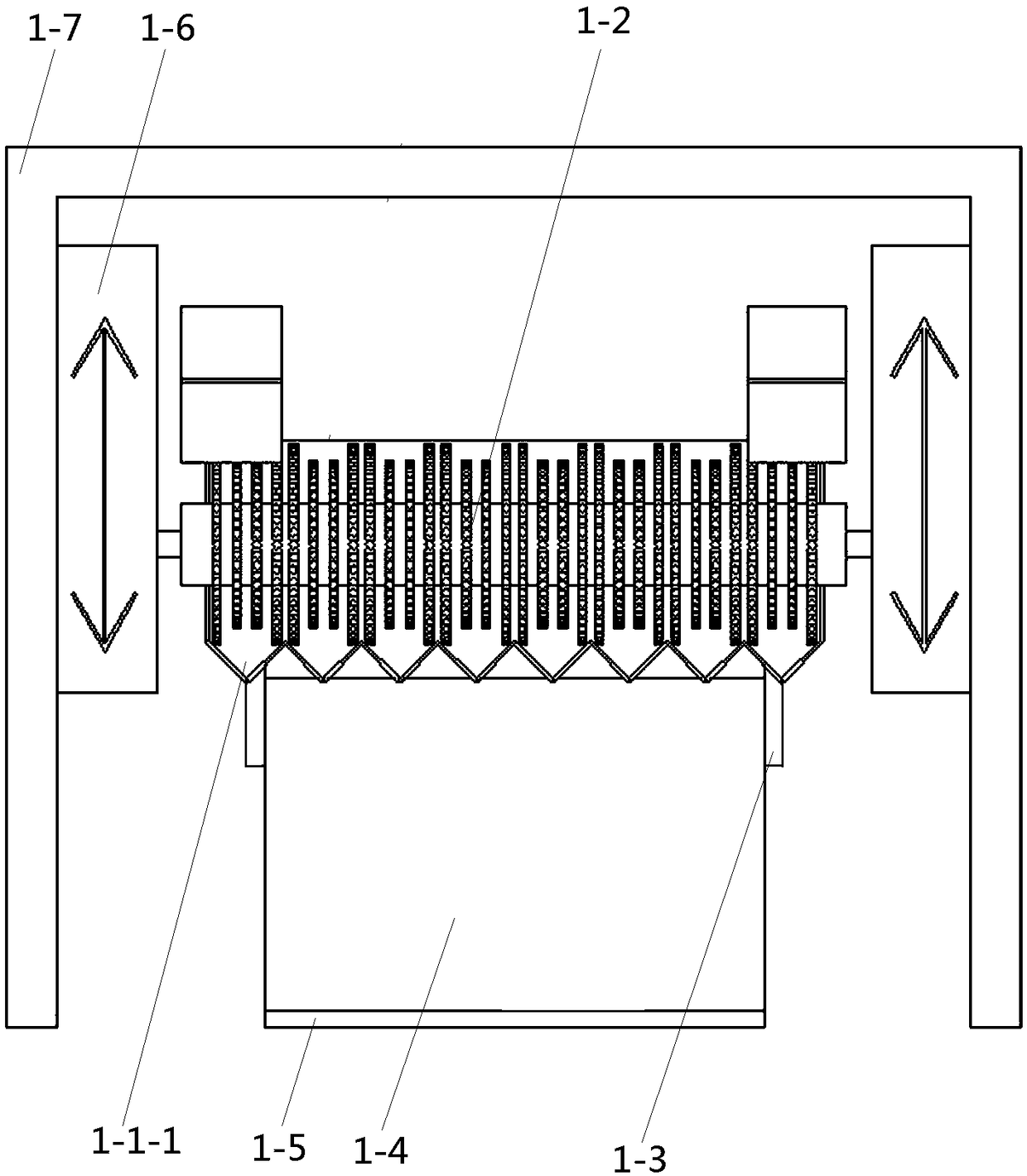 High-precision vegetable and fruit quick intelligent selecting equipment