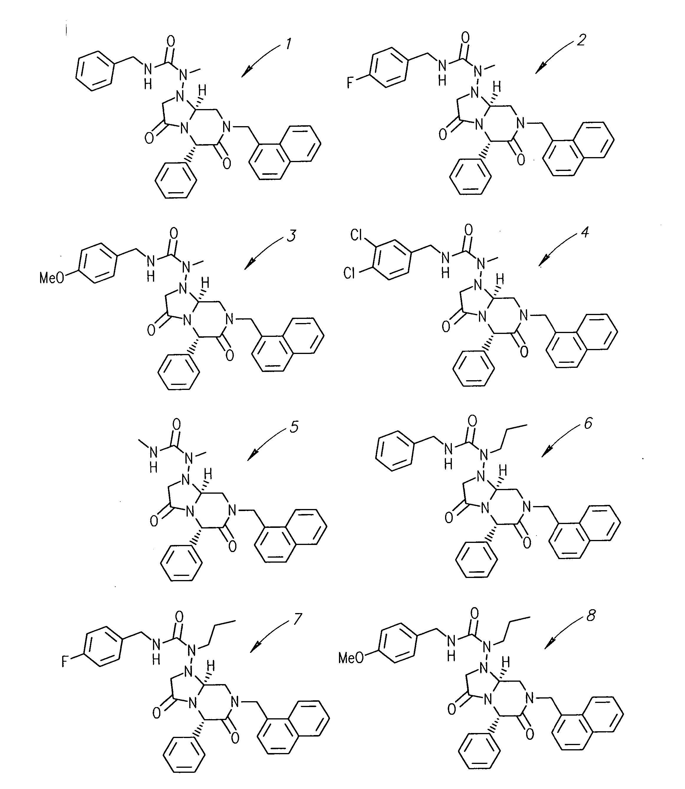 Alpha-helix mimetics and methods relating to the treatment of fibrotic disorders