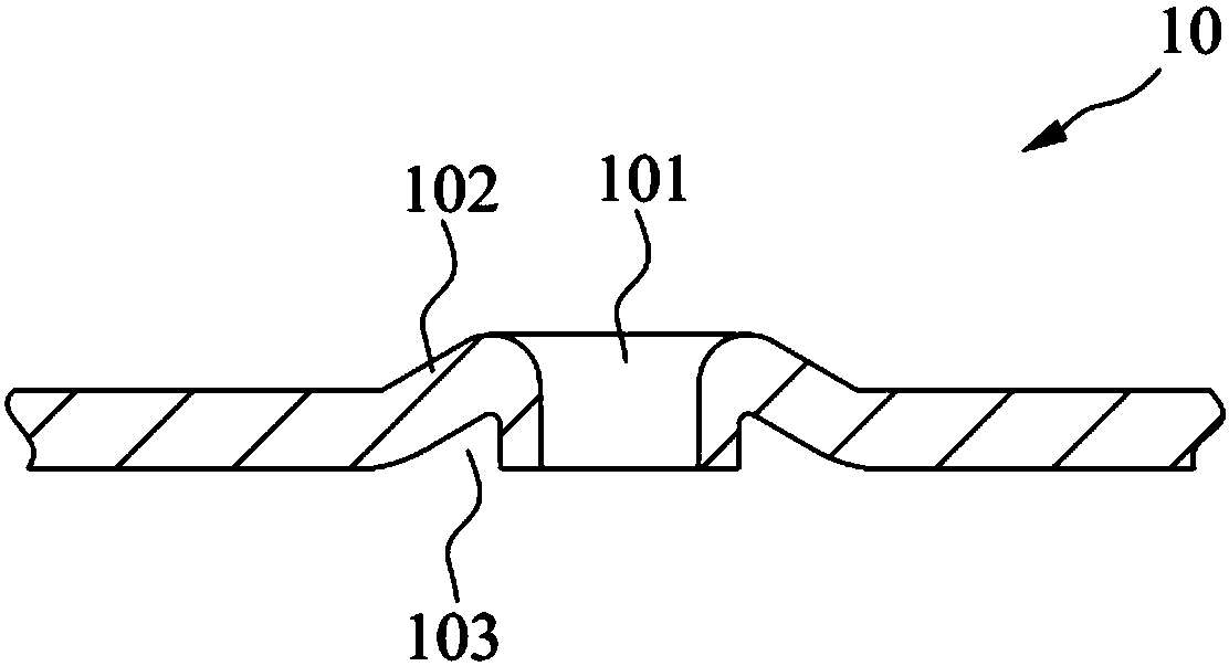 Water nozzle structure, integrated waterway assembly and washing machine