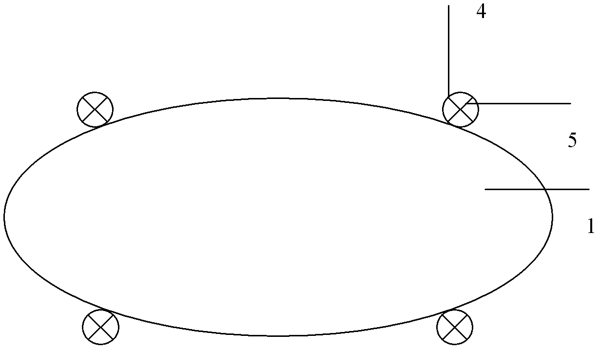 Four-rotor-wing indoor airship