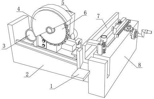 Cold saw sizing equipment for steel structure production and machining