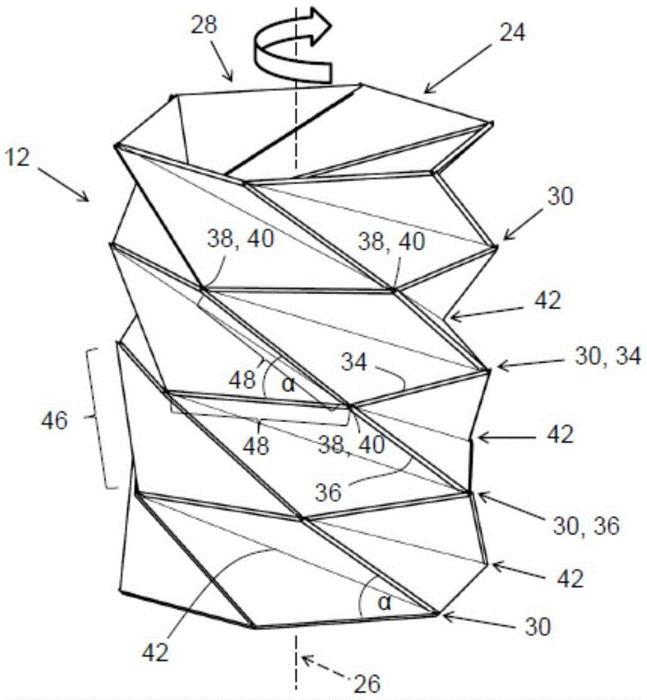 Lifting tube and handling device