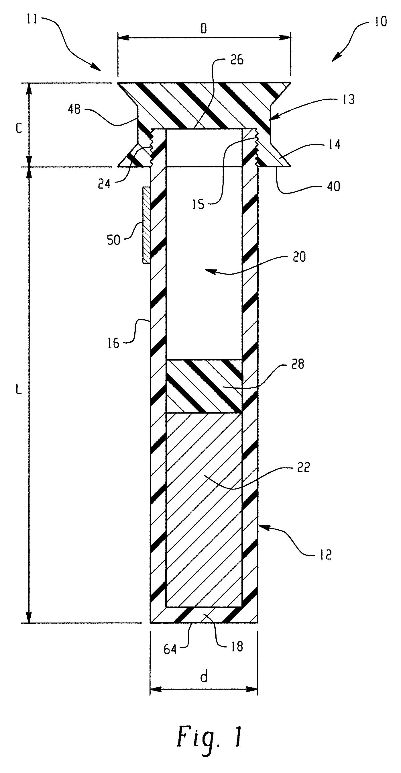 Simulated dose calibrator source standard for positron emission tomography radionuclides