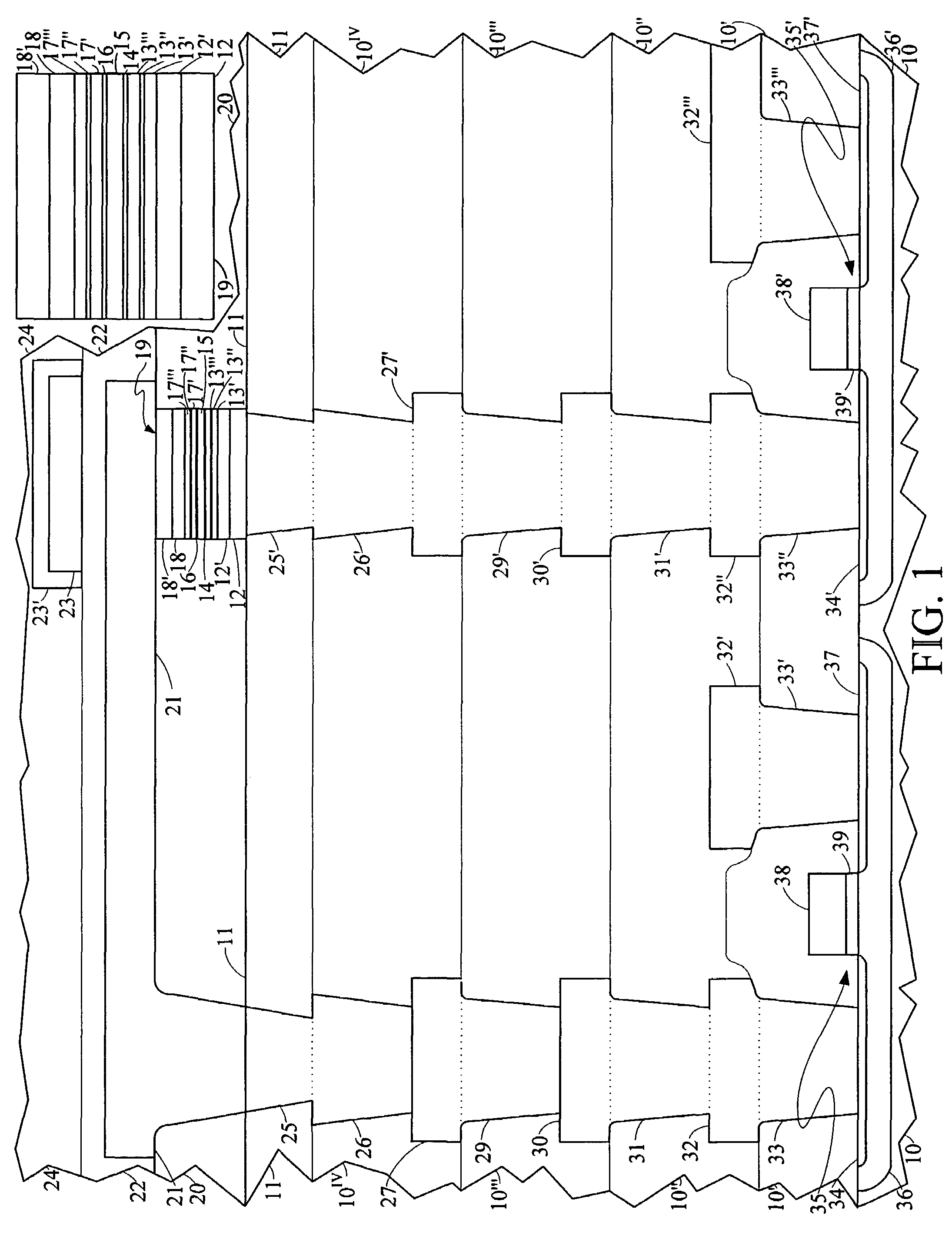 Magnetoresistive memory SOI cell