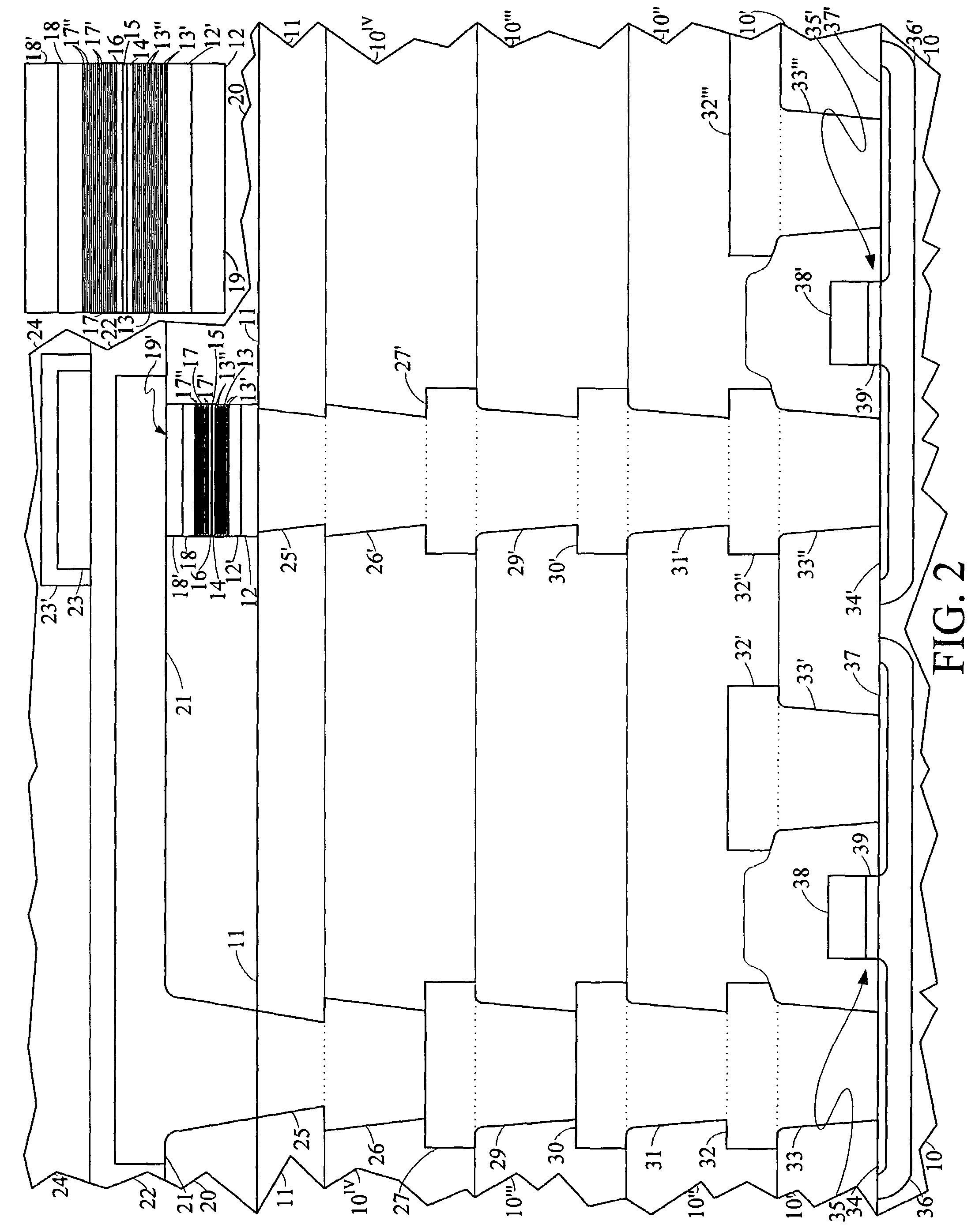 Magnetoresistive memory SOI cell