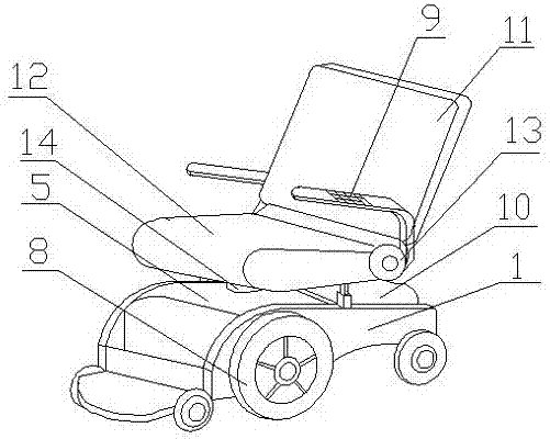 Cloud shared intelligent wheelchair system