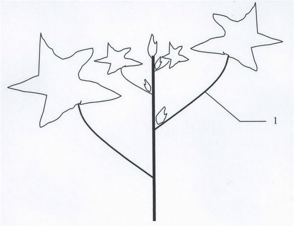 Method for rapidly testing tissue juice to judge nitrogen nutrition of ricinus communis