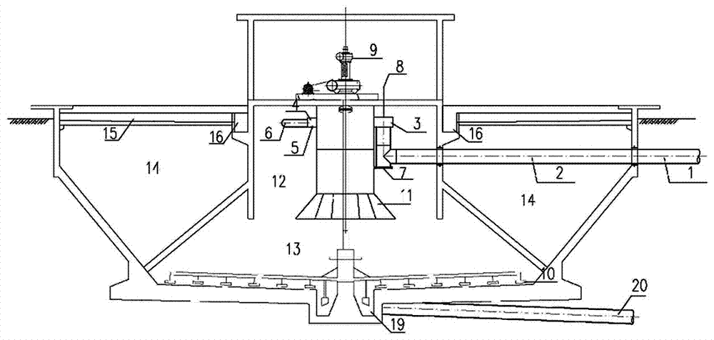 Self-adaptive hydraulic cyclone desilting method for big turbidity change