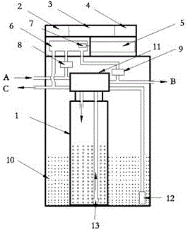 Domestic water dispenser with inlet/outlet water hardness monitoring function