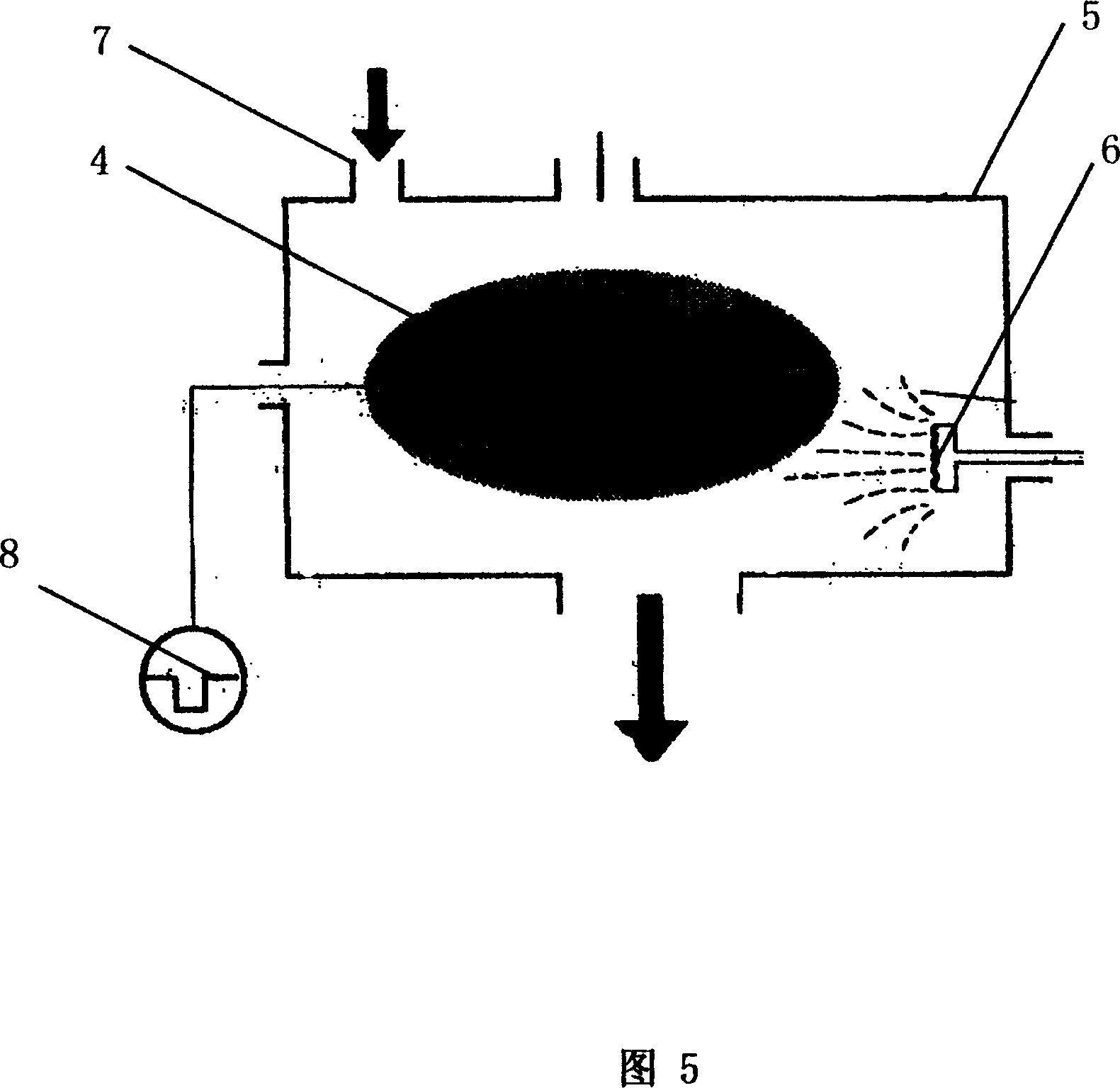 Method for producing surface antibiotic product using physical gas phase deposition technology