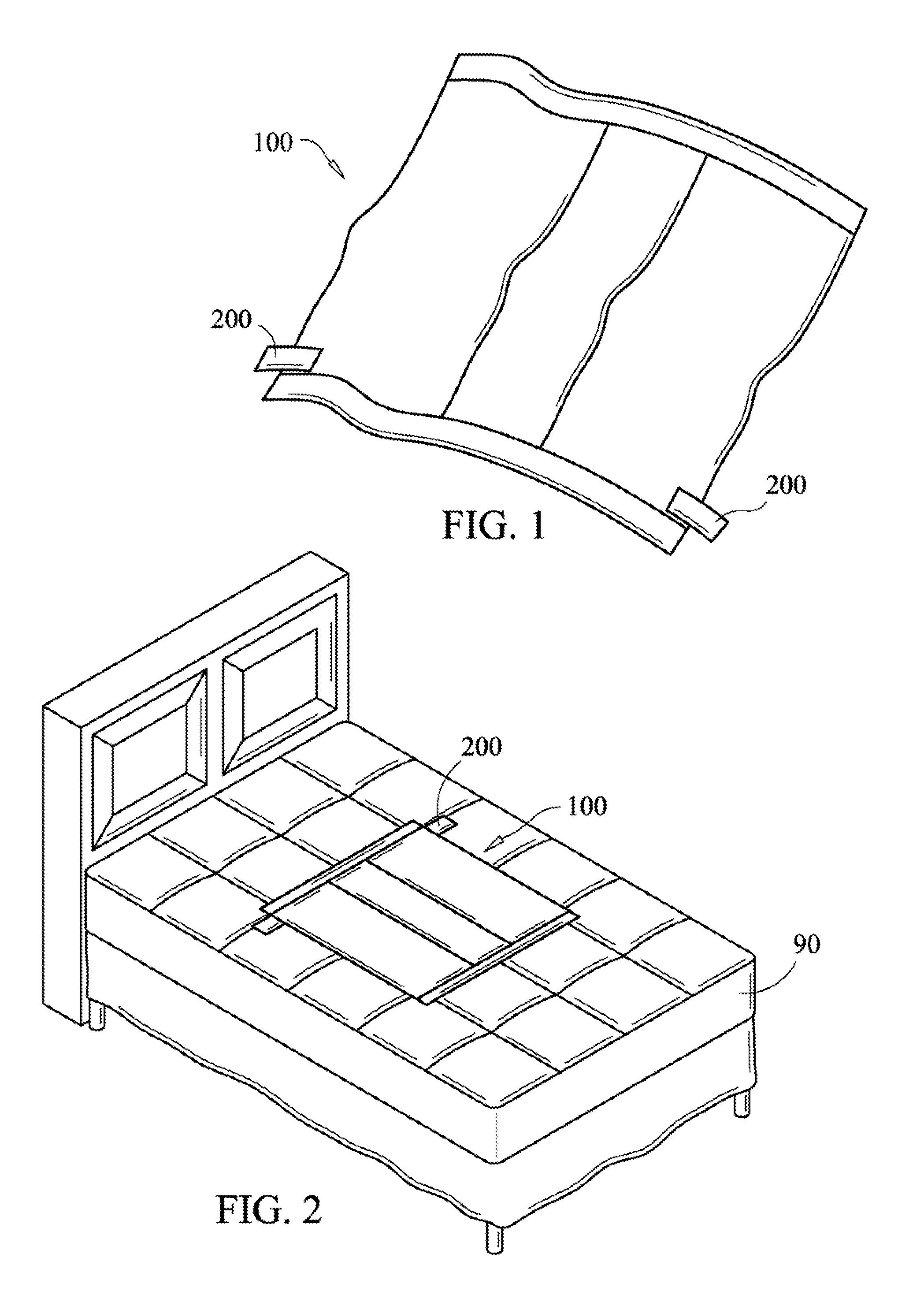 Disposable multilayered low friction double lubricated bed pad