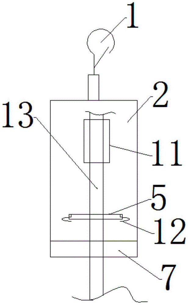 Auxiliary device for safe escape