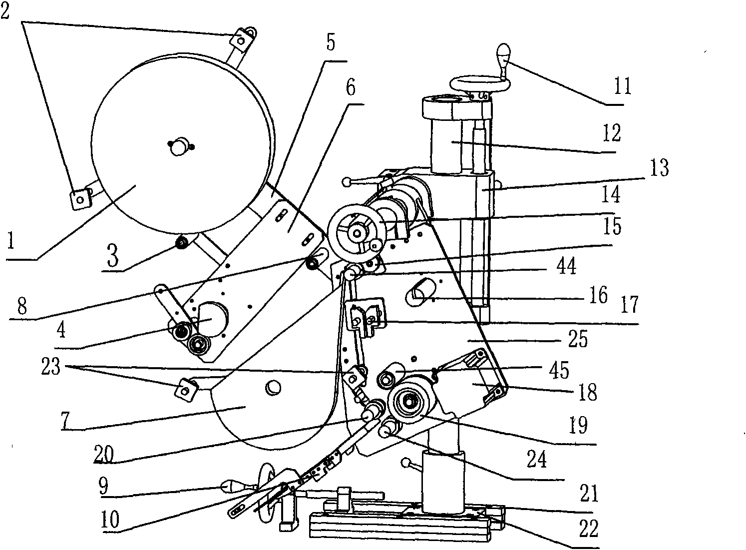 Labeler of lighter