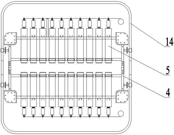 Earthquake-resistant high-voltage capacitor bank for extra-high-voltage direct-current transmission project