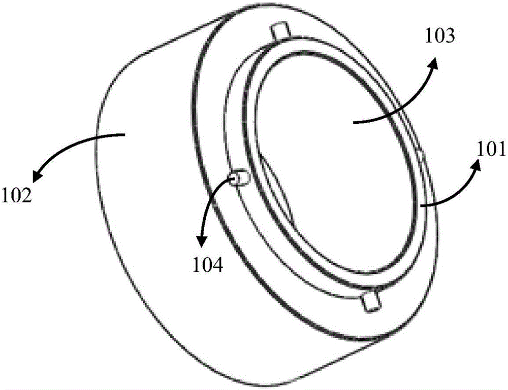 A fluorescence molecular tomography device and method based on a single slip ring and wirelessly controlled excitation light scanning