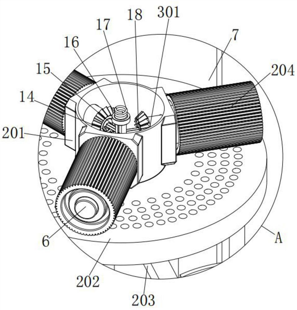 Feed granulator with quick press roller replacing and mounting structure and use method of feed granulator