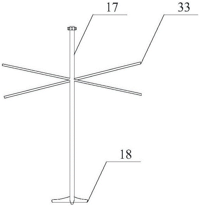 Integrated measuring device and method for algae population biomass in lake and reservoir shallow-water areas