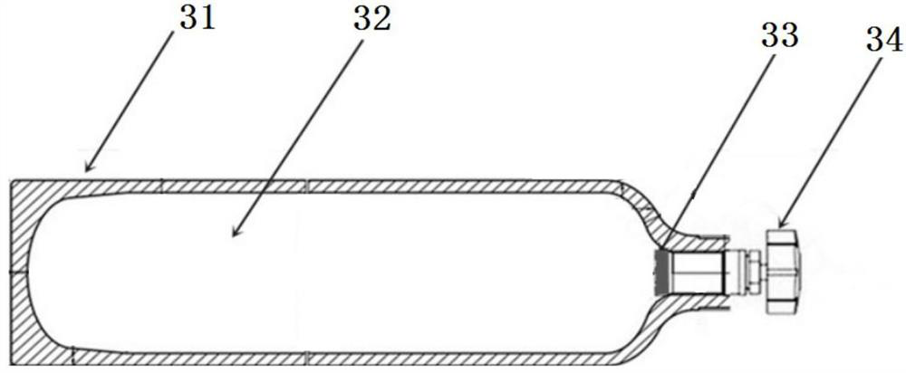 Aluminum-containing composite hydrogen storage alloy and its preparation method, composite solid hydrogen storage tank and hydrogen storage and discharge performance test method