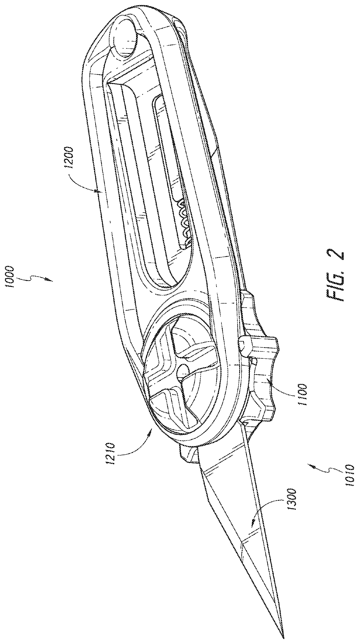 Folding knife with replaceable blade and locking mechanism