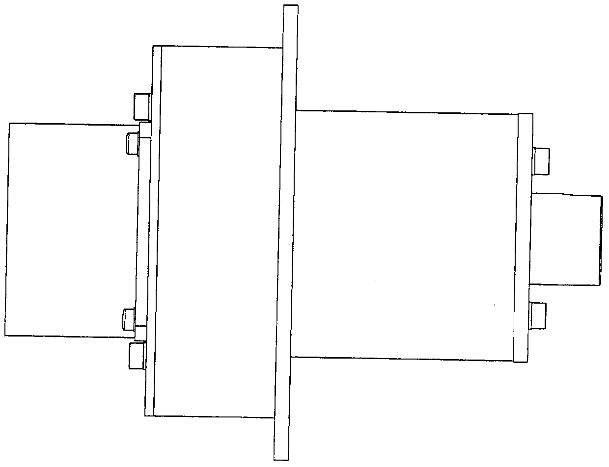 Grease lubricated harmonic deceleration drive device and lubricating method thereof