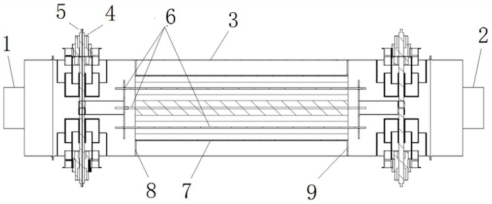 Electrostatic adsorption particle catcher with external insulated electrode