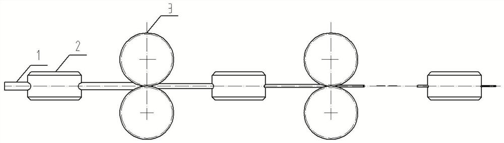 A kind of preparation method of gr23 titanium alloy wire material for milling