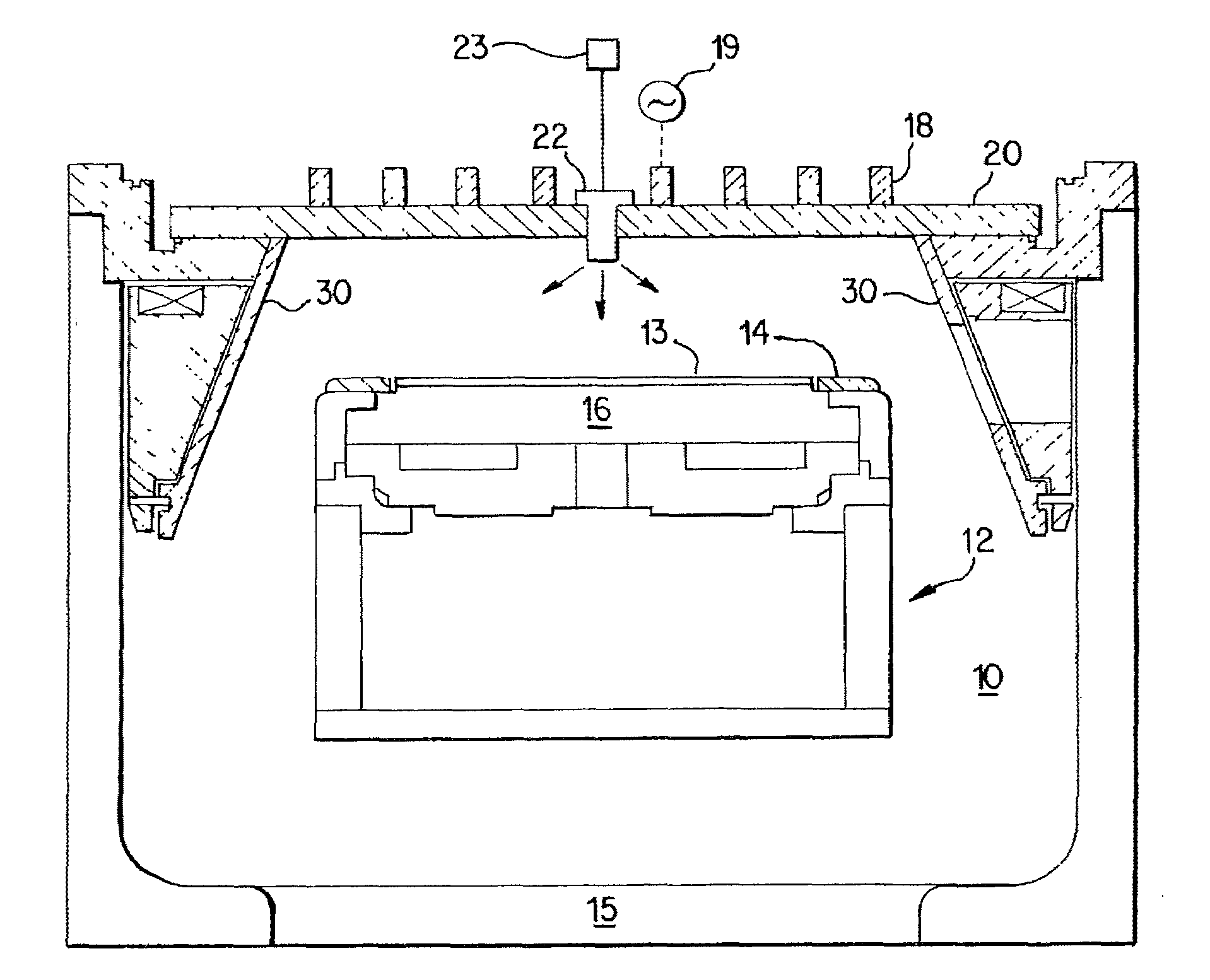 Tunable multi-zone gas injection system