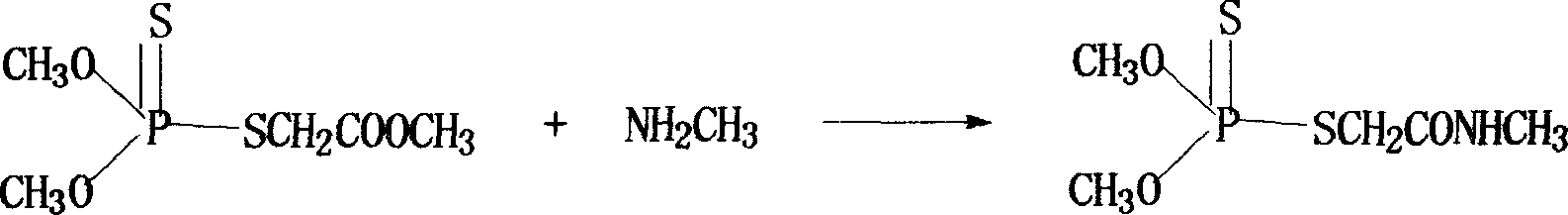 Process for synthesizing dimethoate