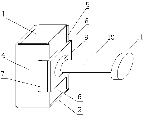 Saline land soil layered sampling device