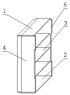 Saline land soil layered sampling device