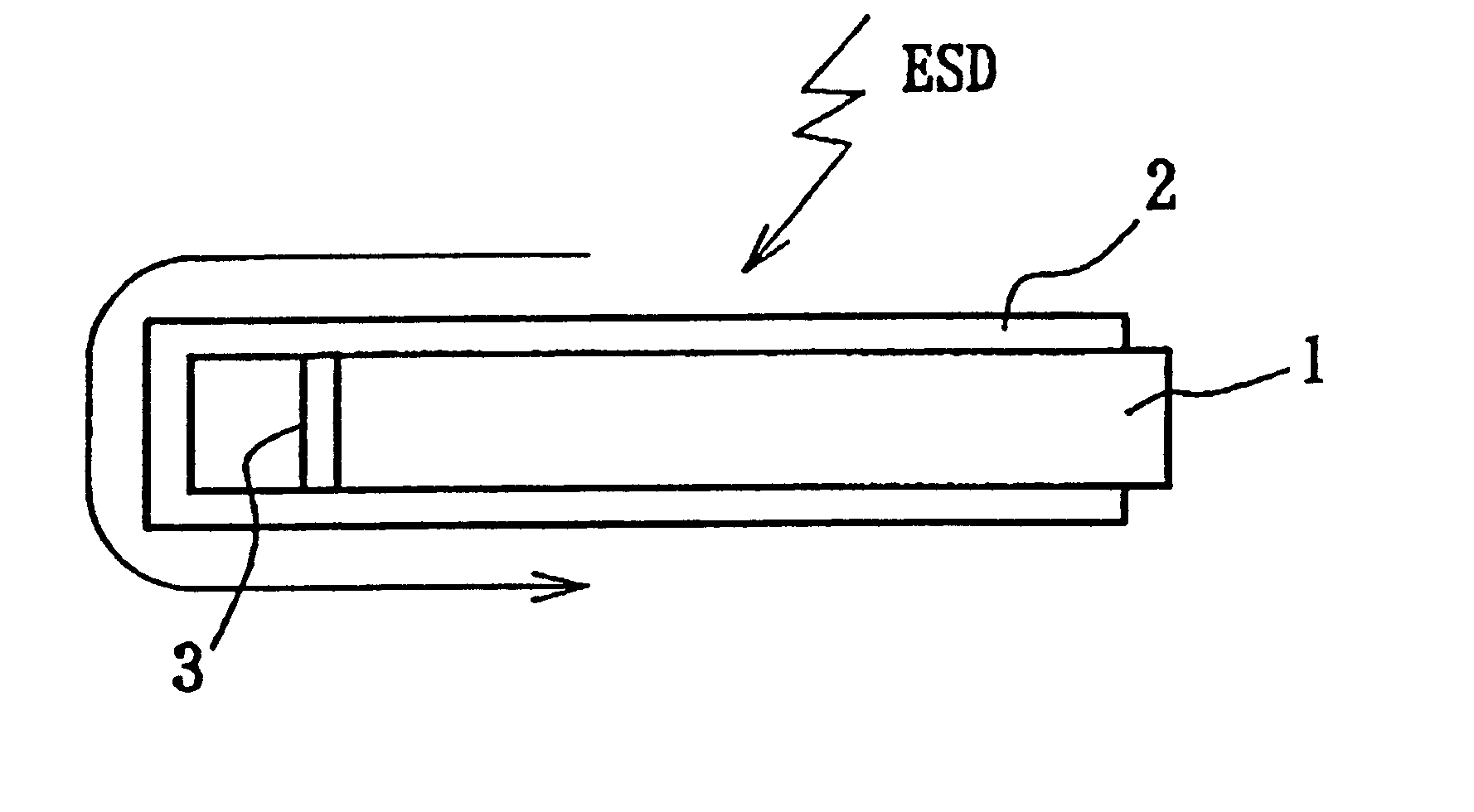 Hard disk drive with electrically conductive sheet for electrostatic discharge protection