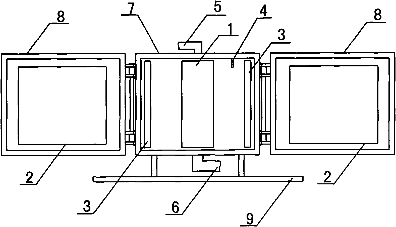 Apparatus integrating surface vacuum spraying of workpiece, paint solidifying and waste paint and solvent recycling, and process thereof