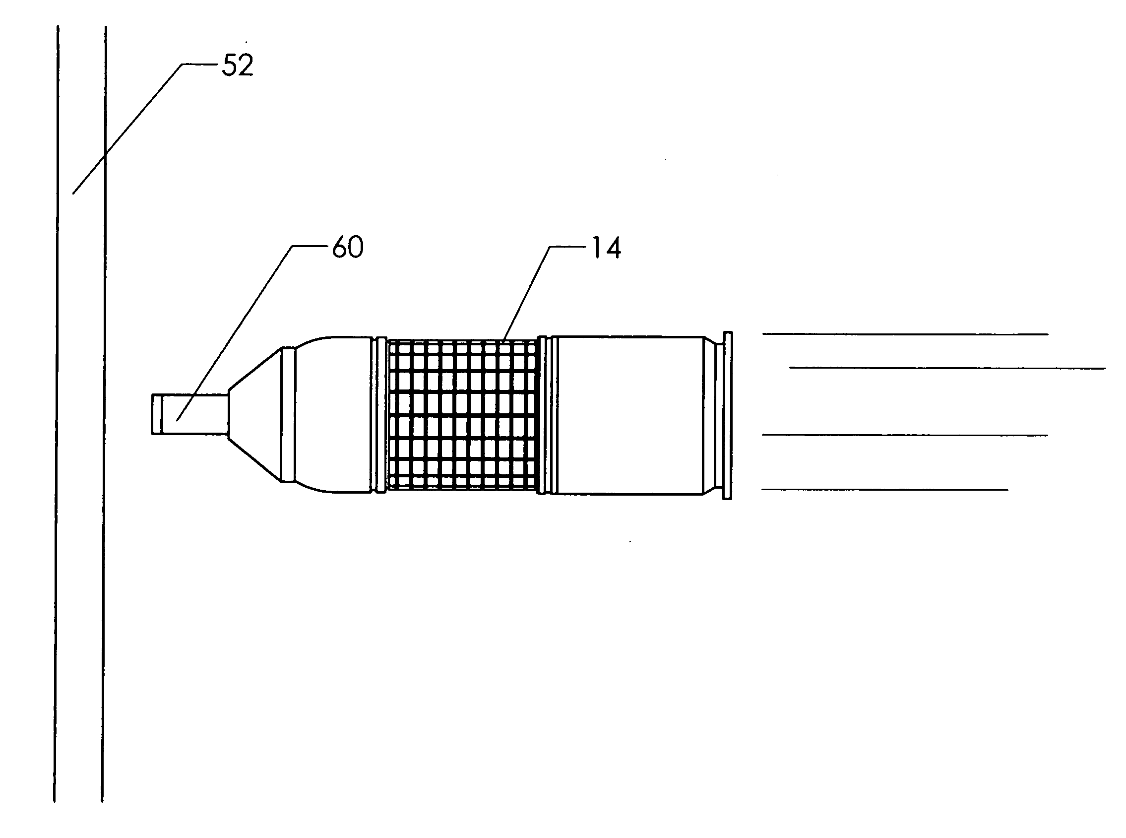 Door breaching projectile system