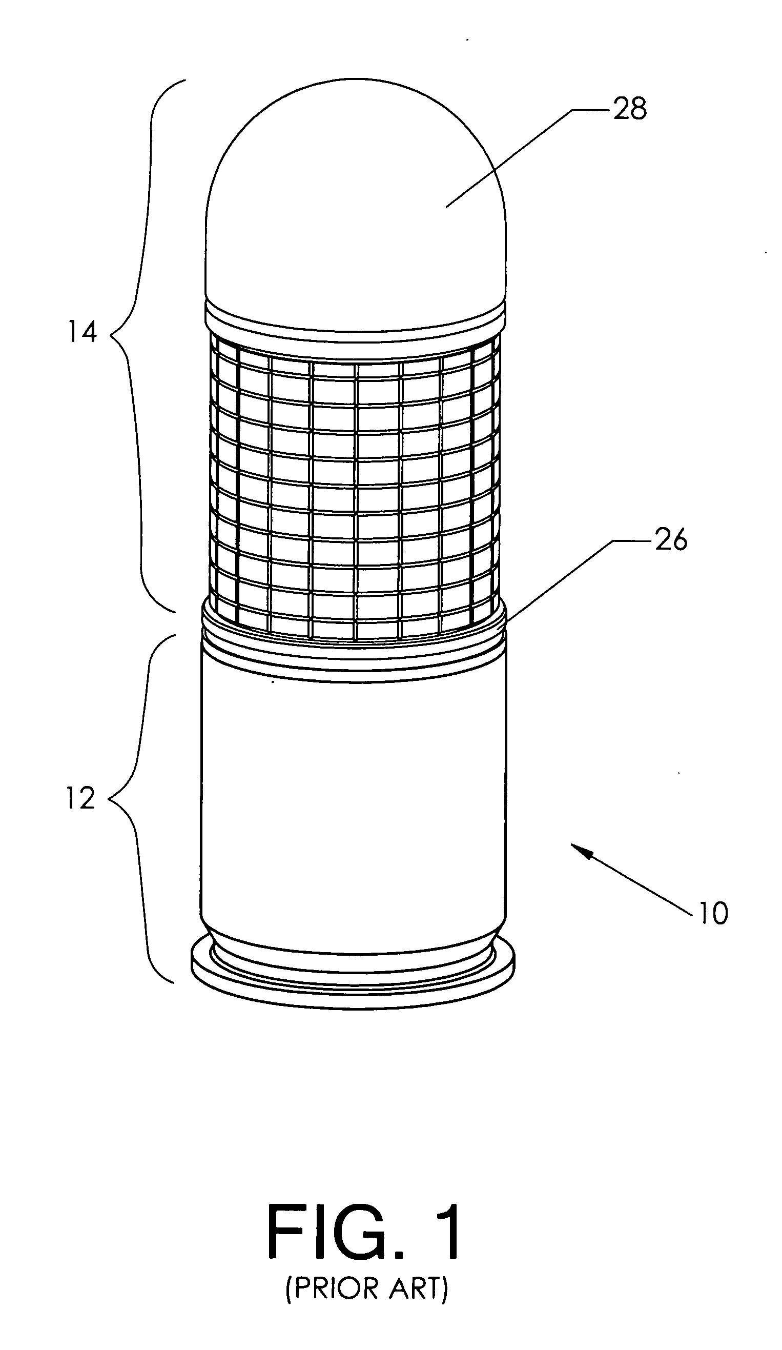 Door breaching projectile system