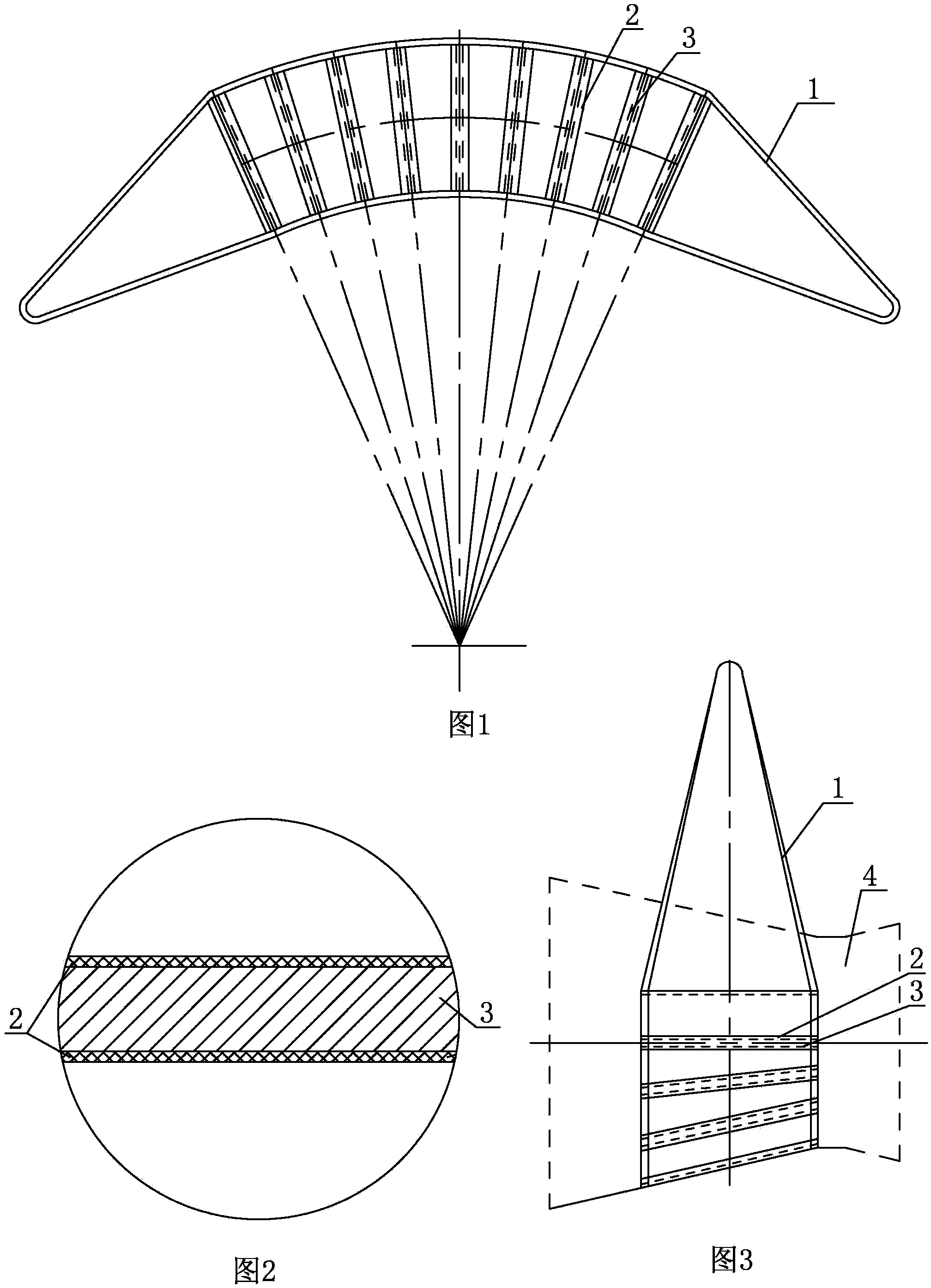 Lifting device for lifting tapered instrument compartment