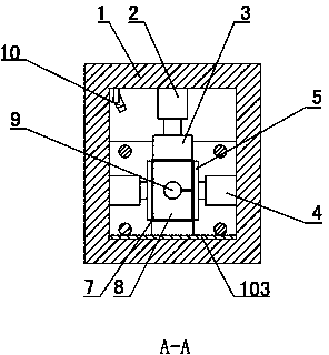 True-triaxial loading and unloading rock stress relaxation test device and test method