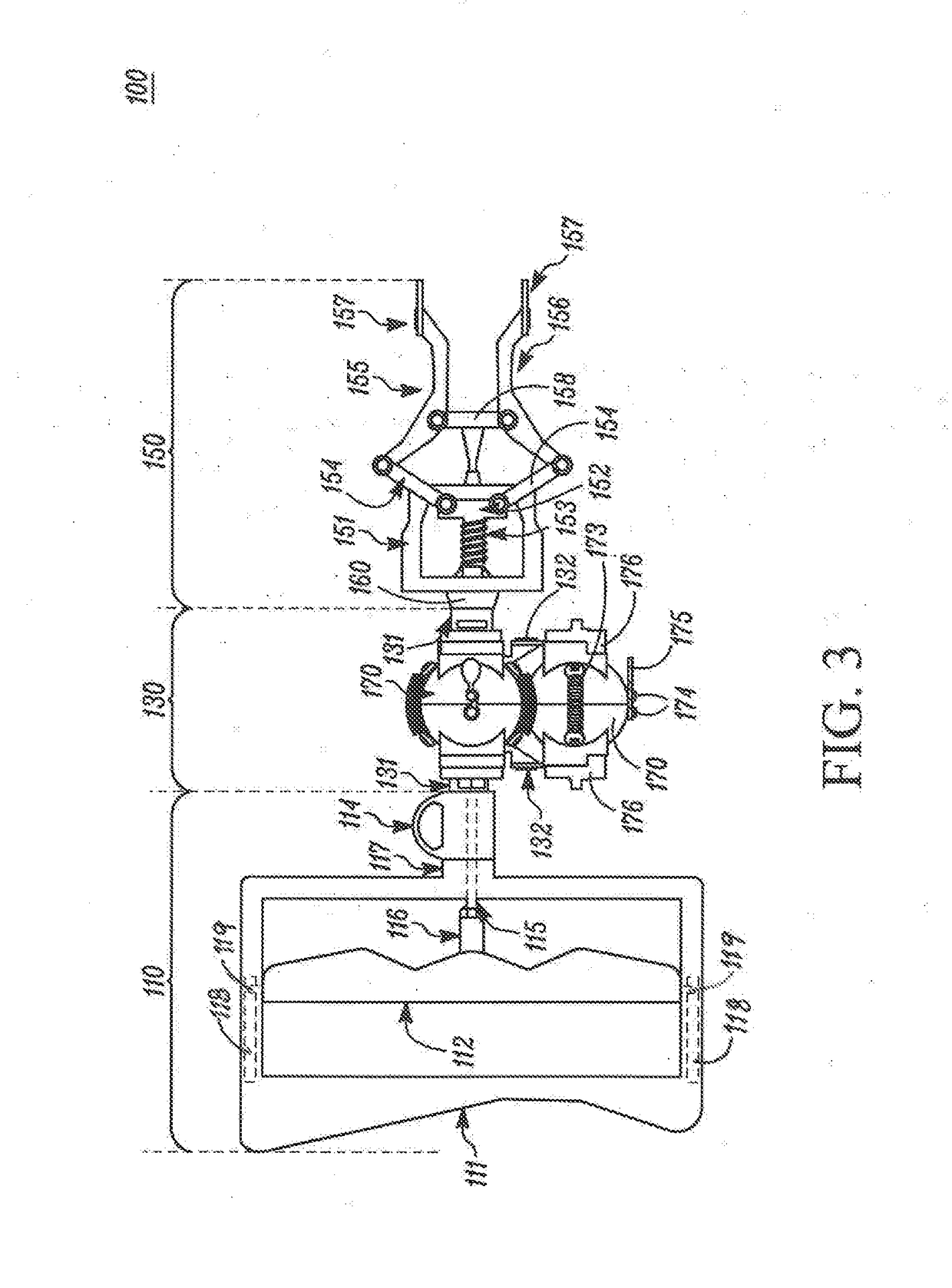 Device for taking multiple samples while avoiding cross-contamination