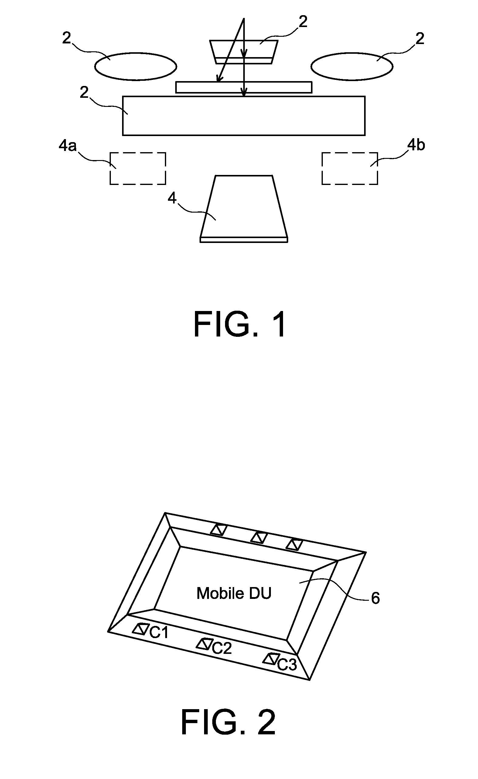 Device and method for remote interaction with a display system