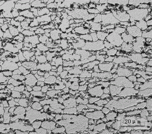 450 MPa-level zinc-plated dual-phase steel for sedan and production method thereof