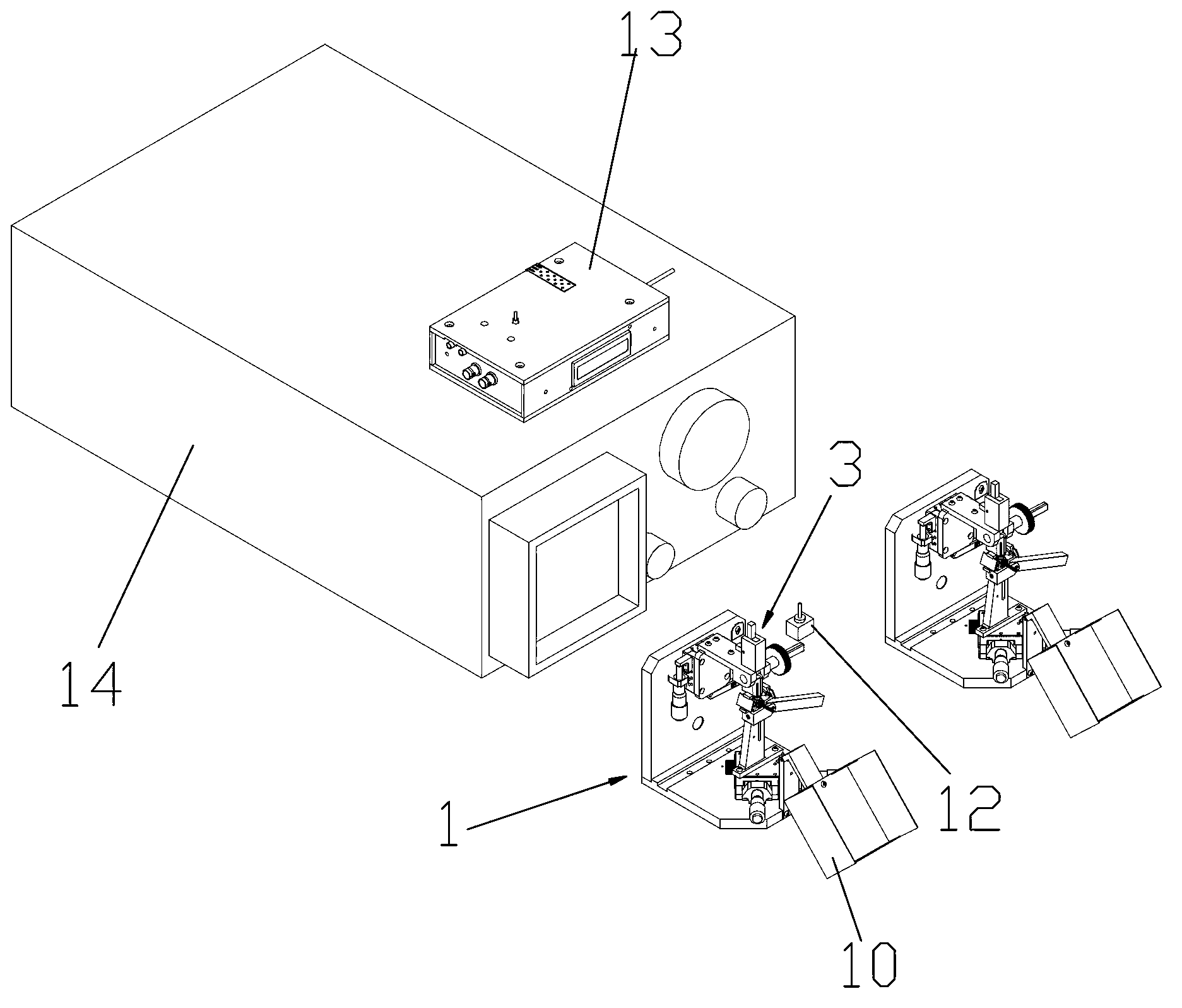 Optical device coupling device