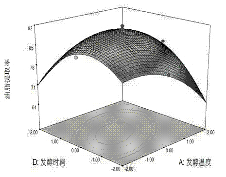 Method for extracting colza oil and protein by using solid state fermentation aqueous enzymic method