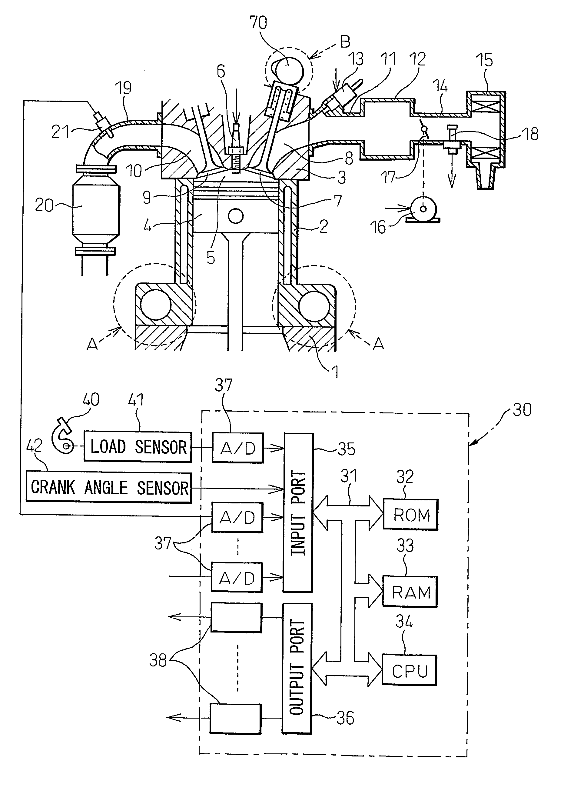 Method of Controlling a Mechanical Compression Ratio and a Start Timing of an Actual Compression Action