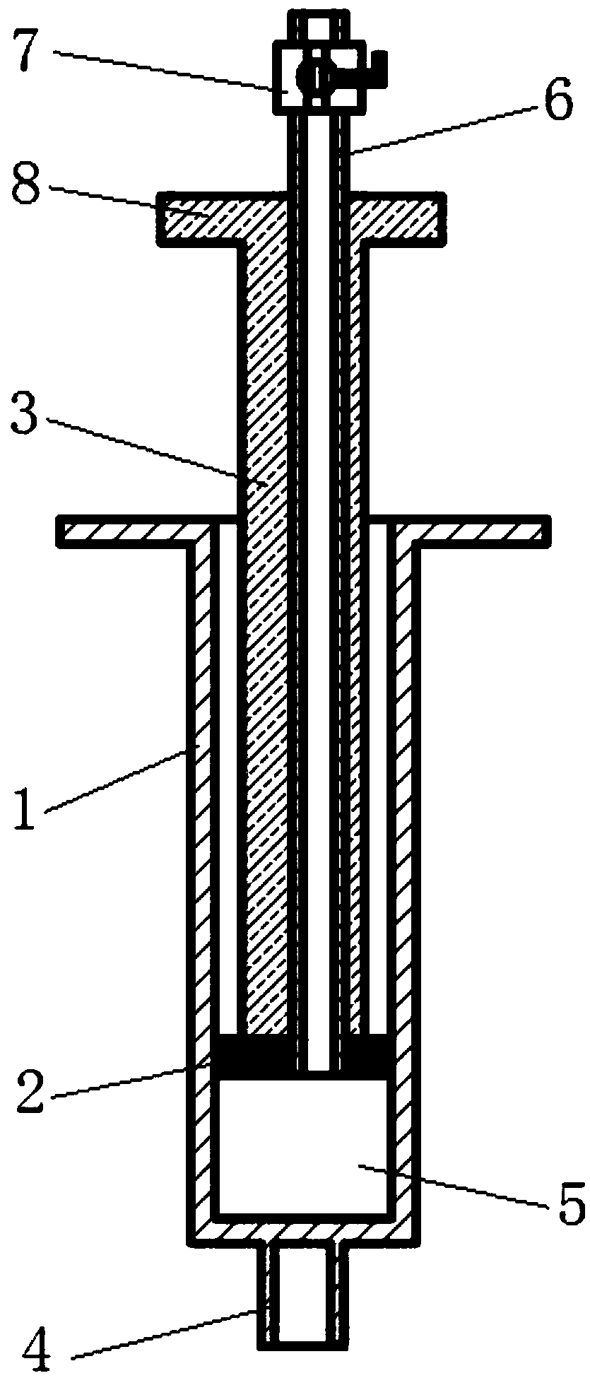 An auxiliary syringe for pulling out a catheter