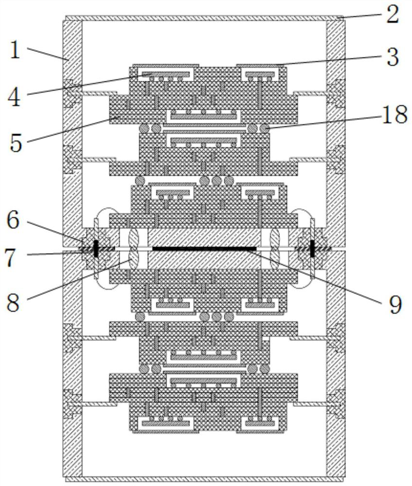 A stacked three-dimensional package component structure and fabrication method