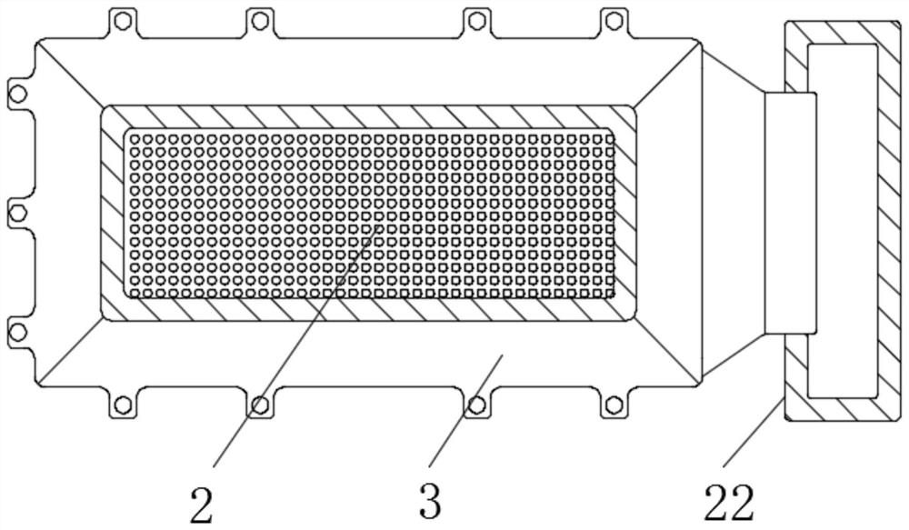 Environment-friendly rapid solid-liquid separation mechanism for multi-impurity sewage