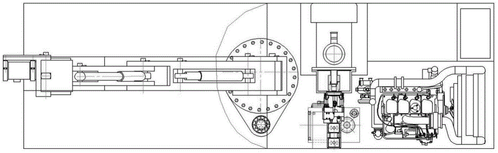 Pre-embedded hole drill carriage for coal mine