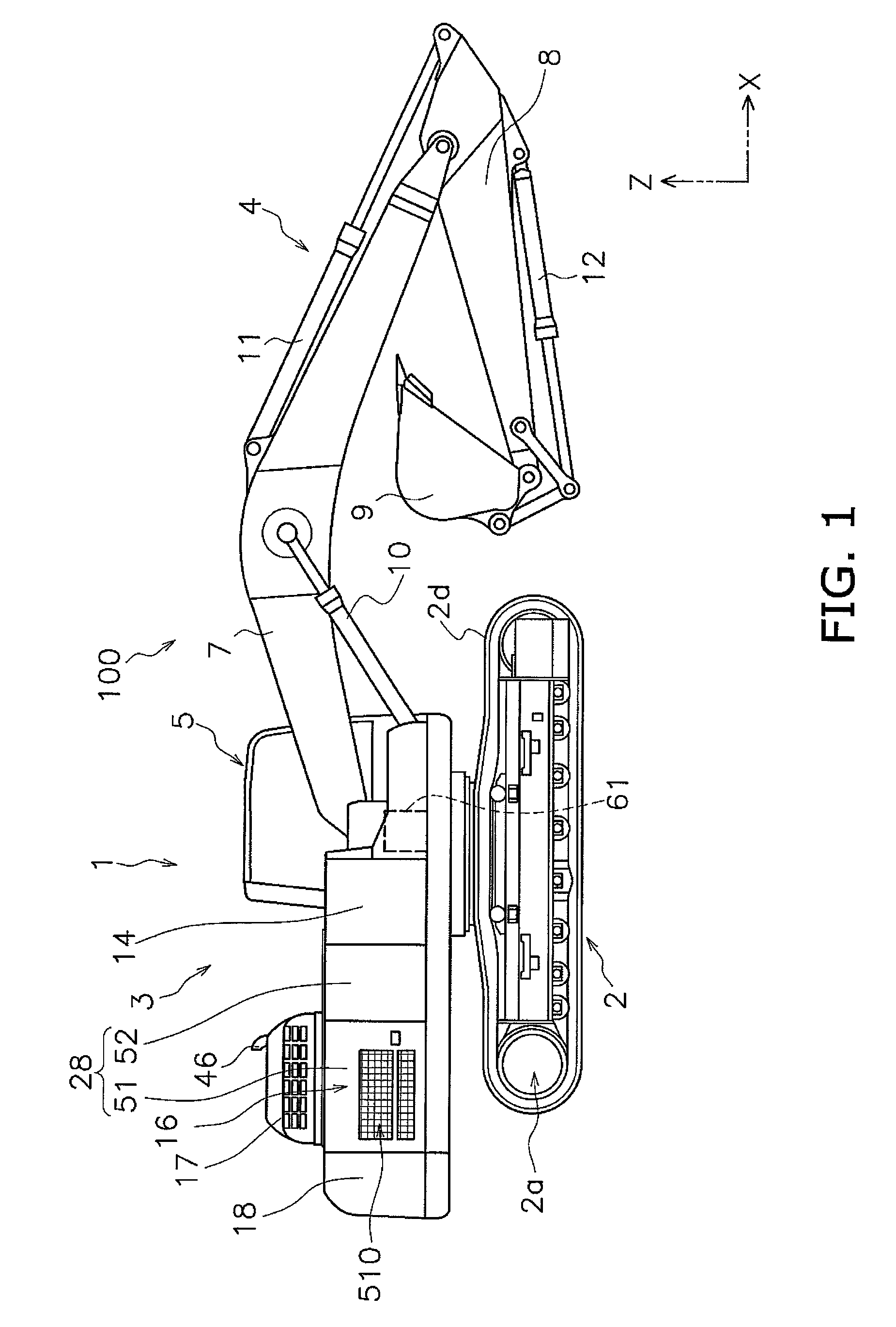 Hydraulic excavator