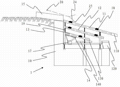 Sandstone separator for directly separating mixed sandstone according to different granule diameters