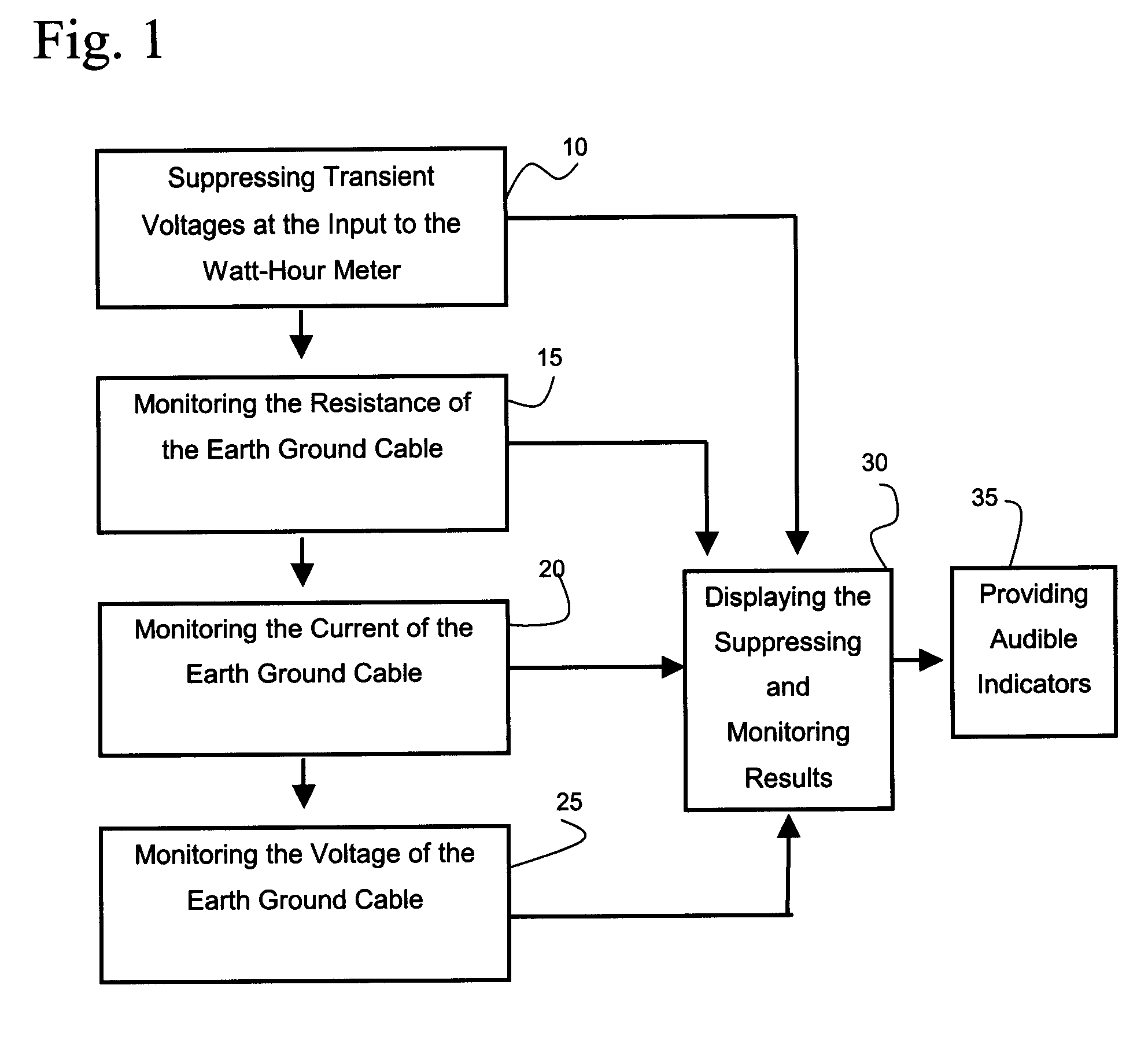 Transient voltage protection and ground status monitoring apparatus and method